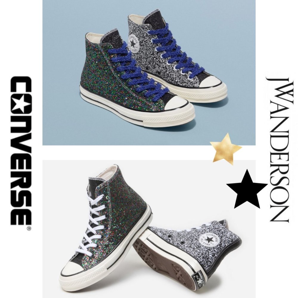 Converse x JW Anderson Glitter Chuck 70 High Top Sneaker